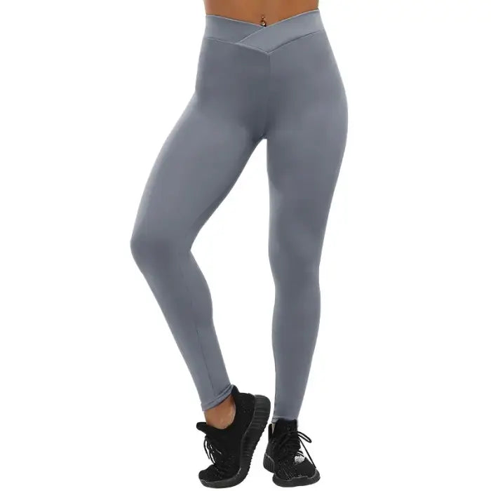 V-Waist Performance Leggings: Sleek Activewear for Women