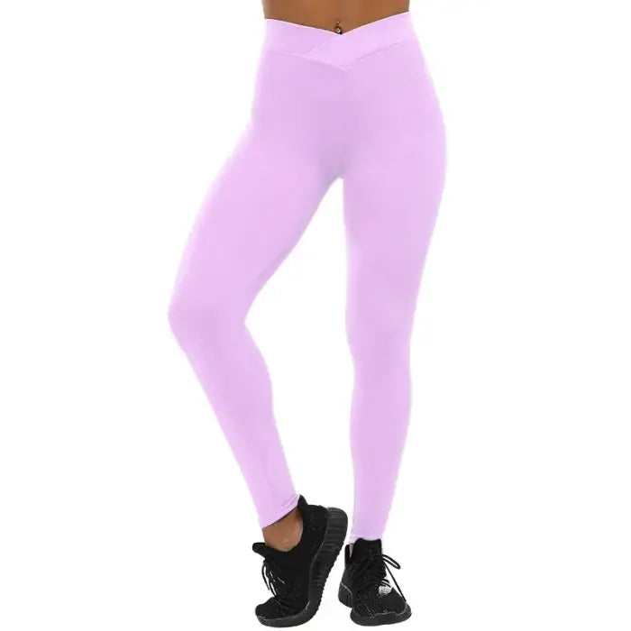 V-Waist Performance Leggings: Sleek Activewear for Women