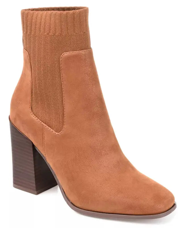 Women'S Adalia Knit Block Heel Booties